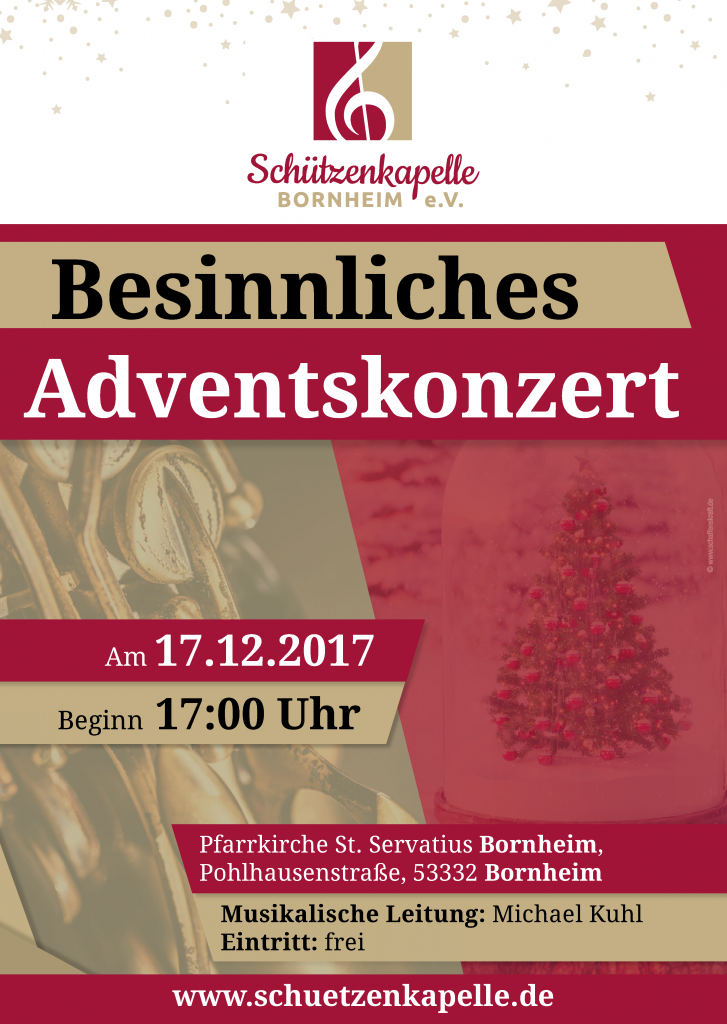 Einladung zum Adventskonzert