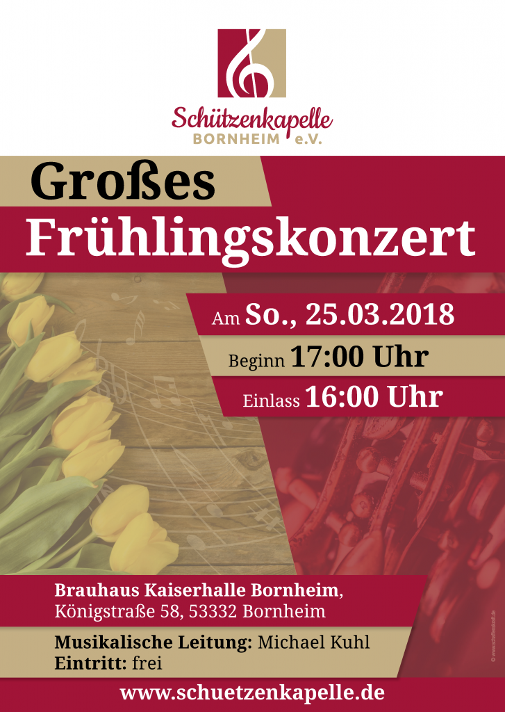 Einladung zum Frühlingskonzert