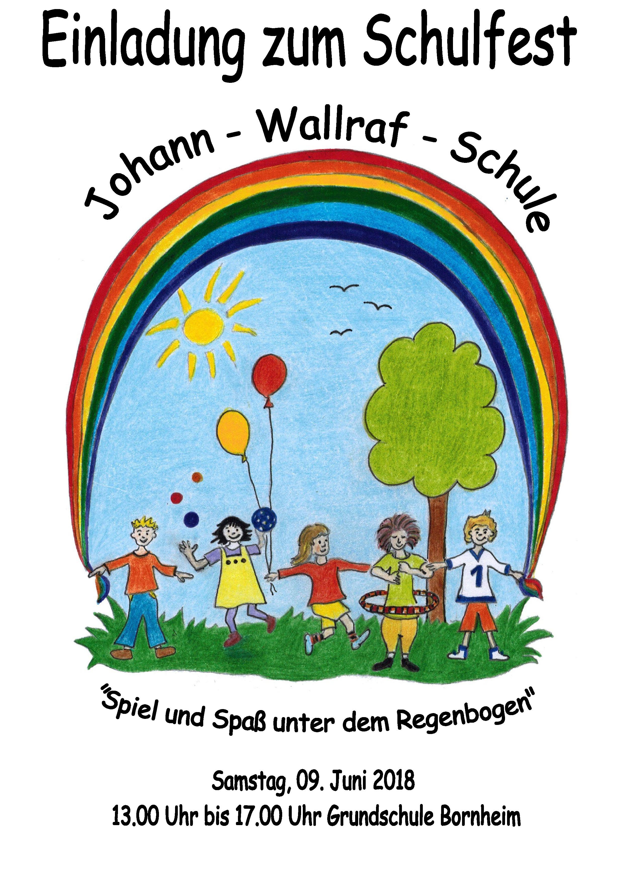 Schulfest Johann-Wallraf-Grundschule Bornheim