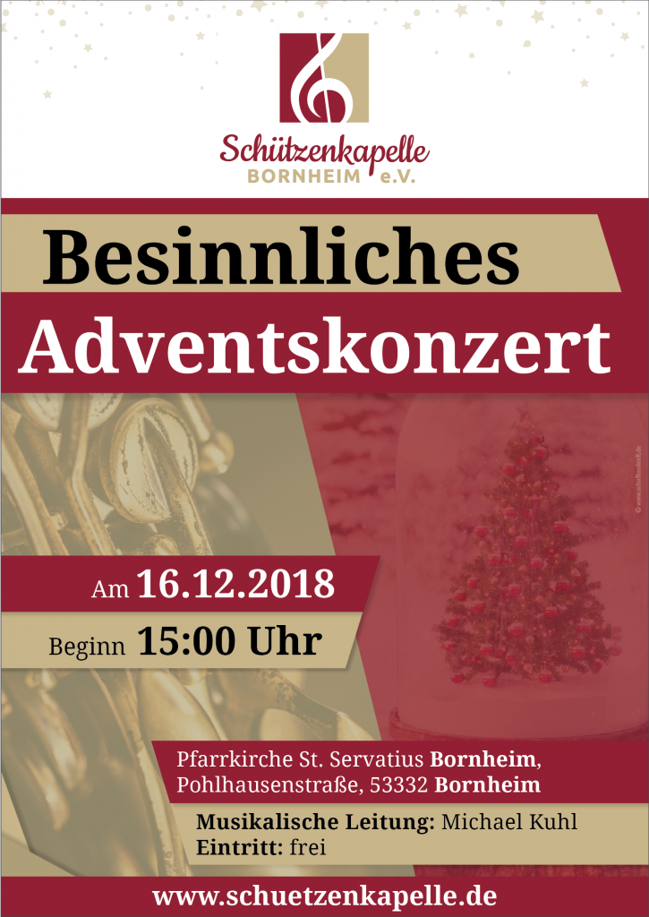 Einladung zum Adventskonzert