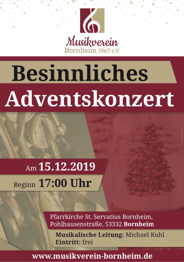 Einladung zum Adventskonzert