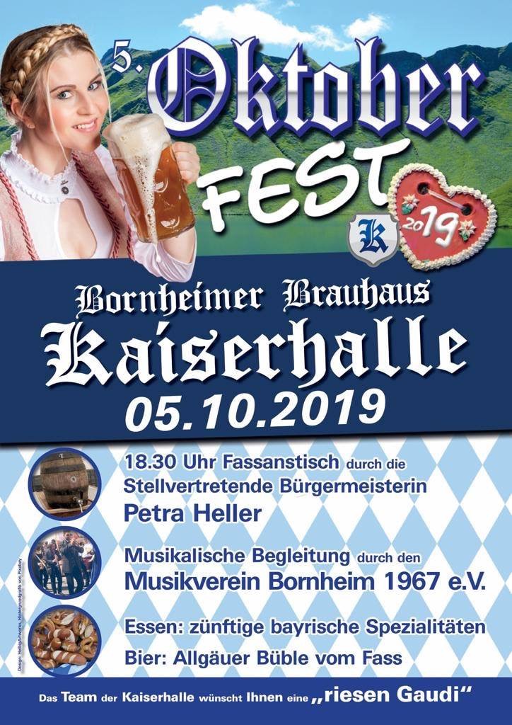 Oktoberfest Brauhaus Kaiserhalle