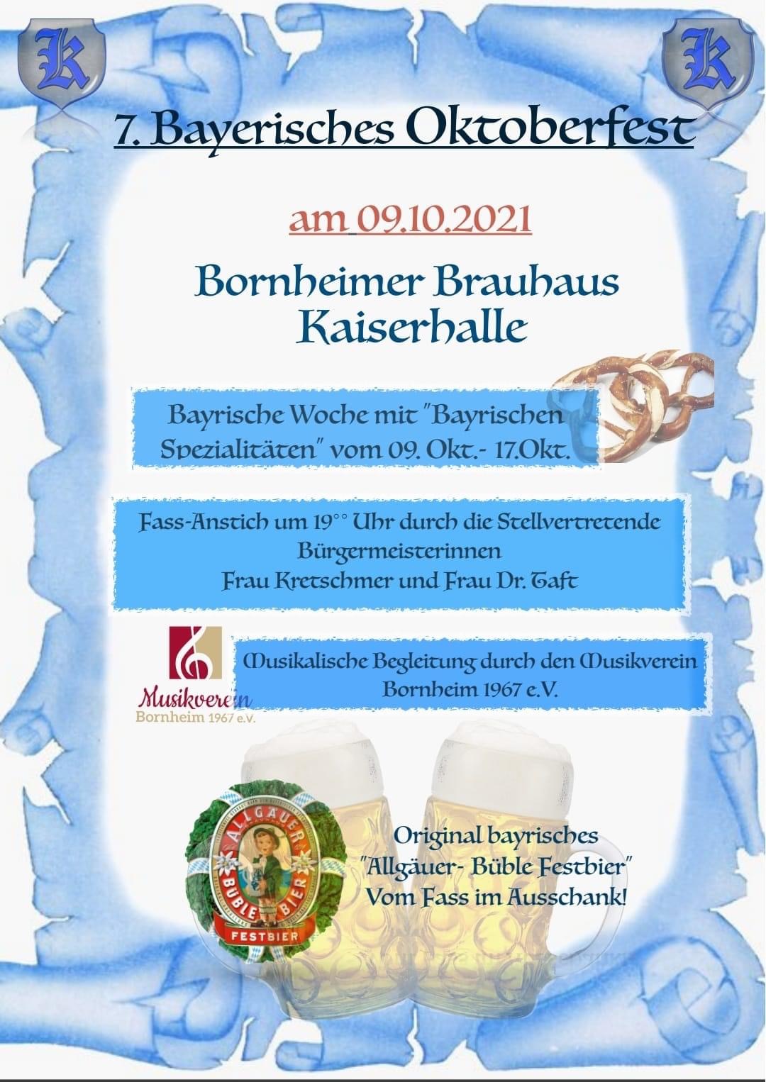 Oktoberfest Brauhaus Kaiserhalle
