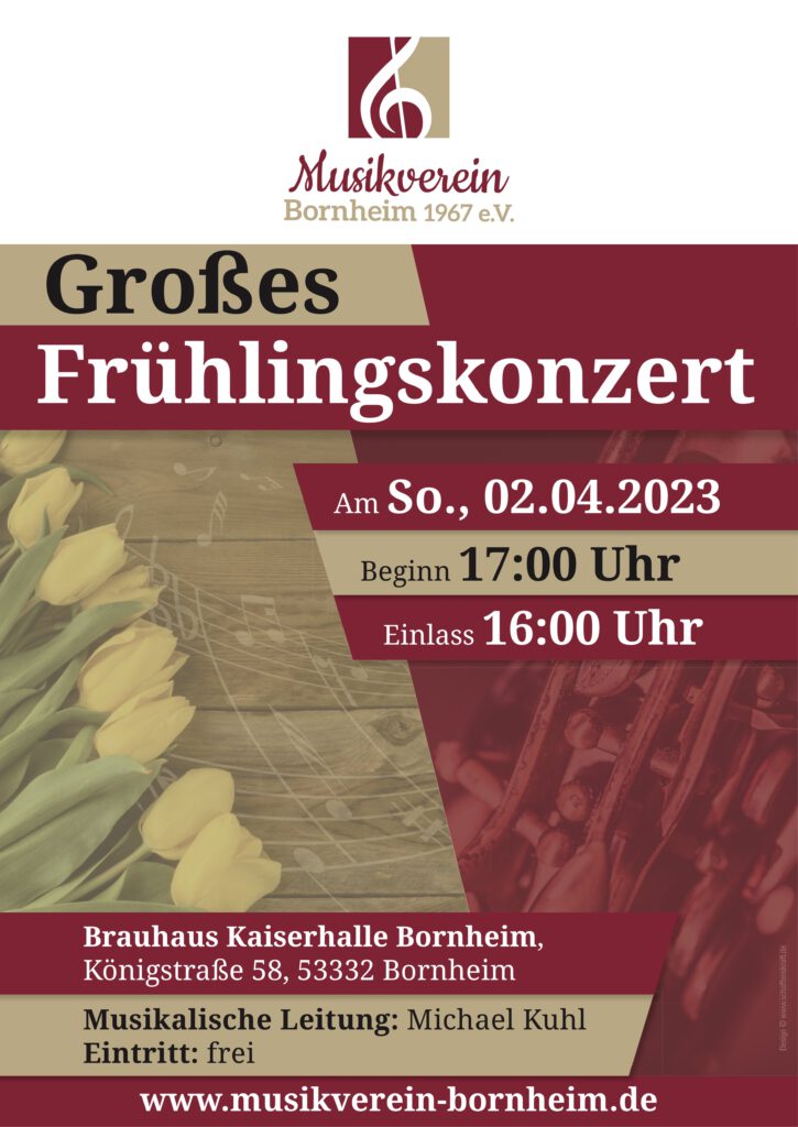 Einladung zum Frühlingskonzert